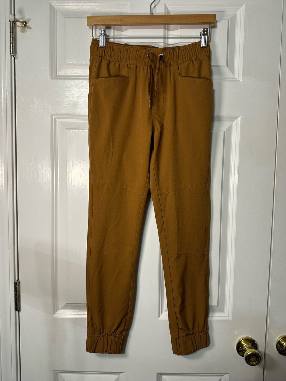 Weatherproof Kids Tan Jogger Sweatpants
